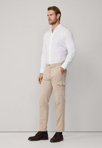 Брюки с накладными карманами