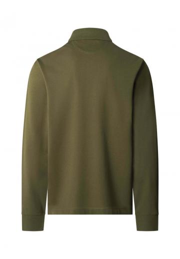 Поло с длинным рукавом