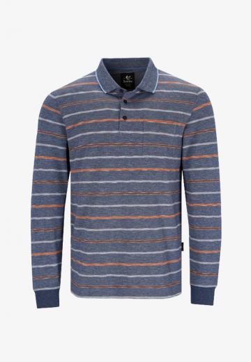 Поло с длинным рукавом