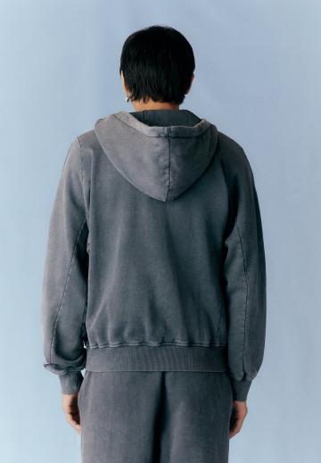 Пуловер с капюшоном