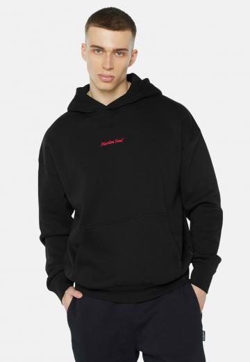 Пуловер с капюшоном