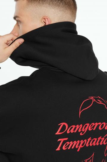 Пуловер с капюшоном