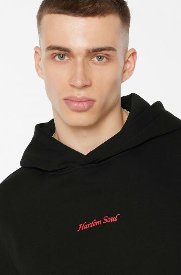 Пуловер с капюшоном