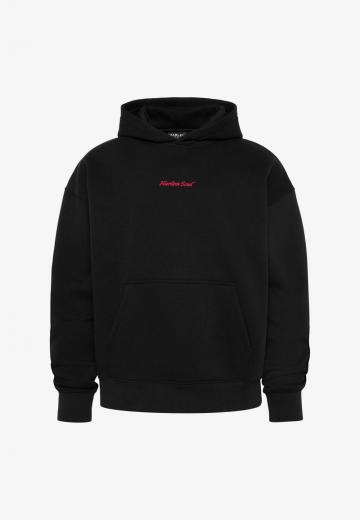 Пуловер с капюшоном