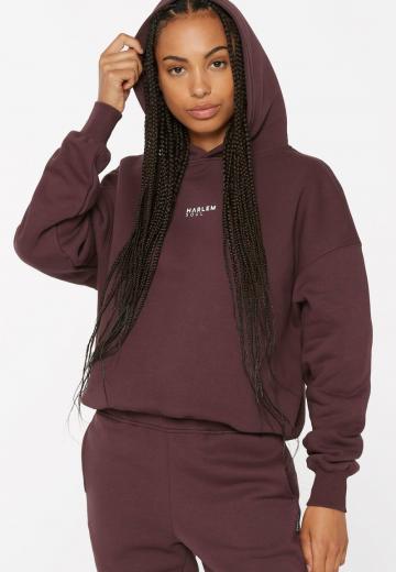 Пуловер с капюшоном