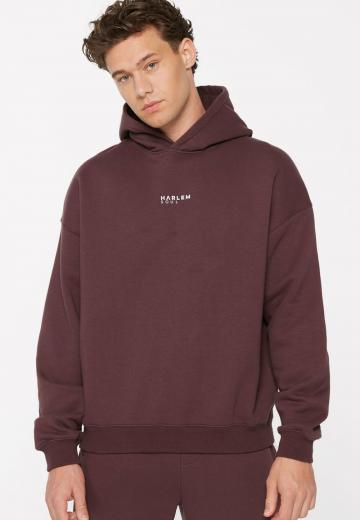 Пуловер с капюшоном