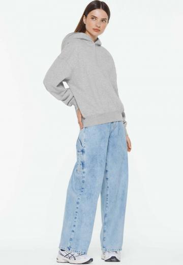 Пуловер с капюшоном