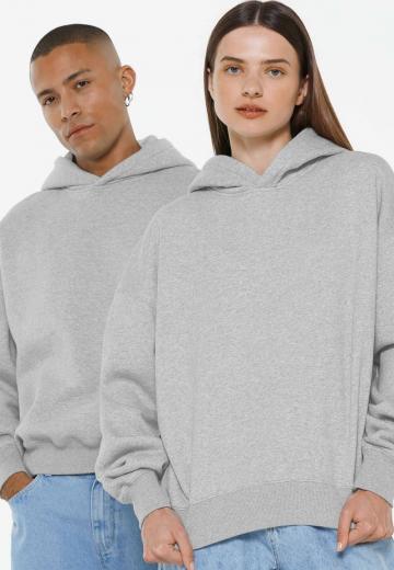 Пуловер с капюшоном