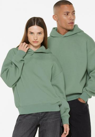 Пуловер с капюшоном