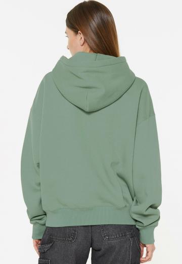 Пуловер с капюшоном