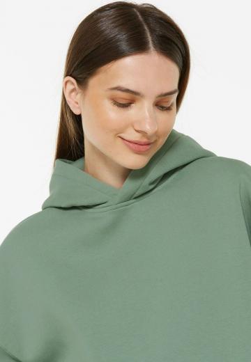 Пуловер с капюшоном