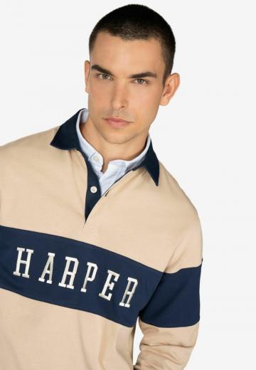 Поло с длинным рукавом