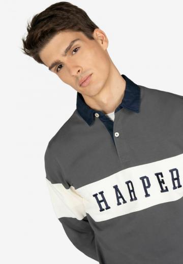 Поло с длинным рукавом