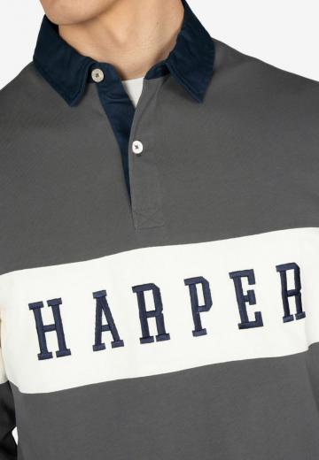 Поло с длинным рукавом