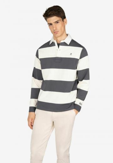 Поло с длинным рукавом