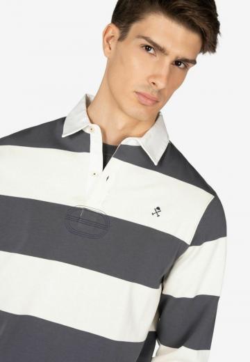 Поло с длинным рукавом