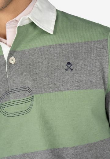 Поло с длинным рукавом