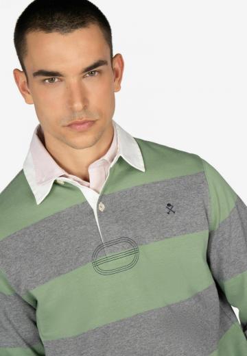 Поло с длинным рукавом