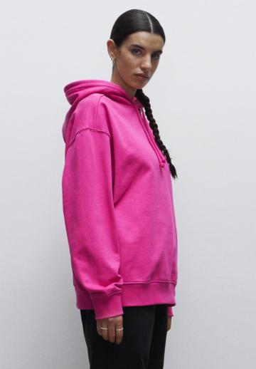 Пуловер с капюшоном