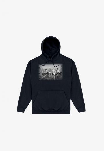 Пуловер с капюшоном