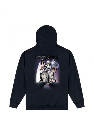 Пуловер с капюшоном