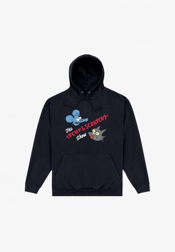 Пуловер с капюшоном