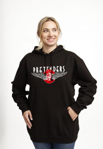 Пуловер с капюшоном