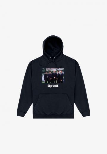 Пуловер с капюшоном