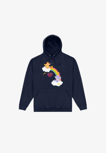 Пуловер с капюшоном