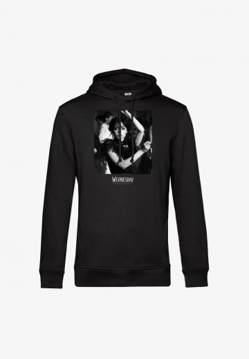 Пуловер с капюшоном