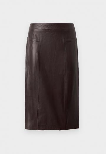 Кожаная юбка