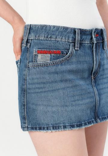 Джинсовая юбка