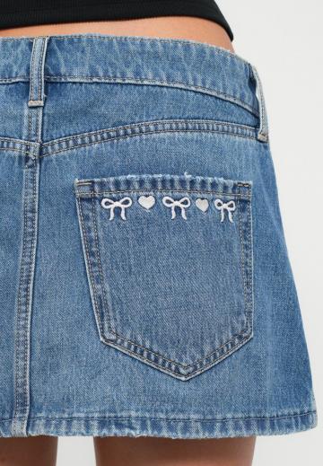 Джинсовая юбка