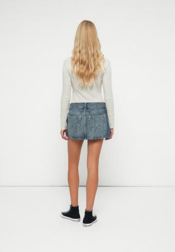 Джинсовая юбка