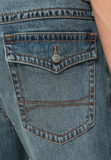 Клешеные джинсы