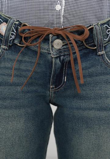 Клешеные джинсы