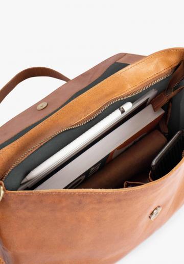 Кожаная сумка