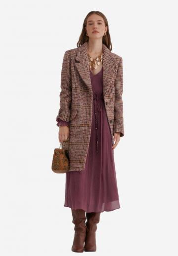 Шерстяное пальто