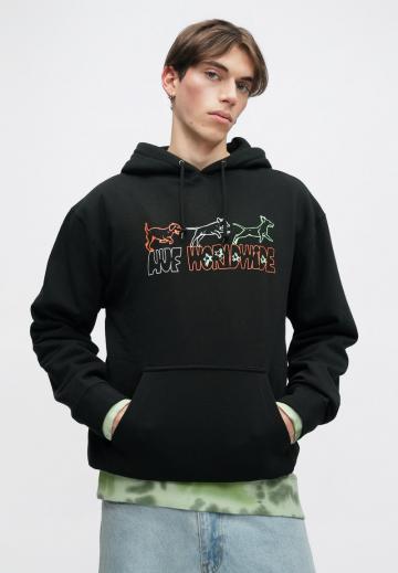 Пуловер с капюшоном