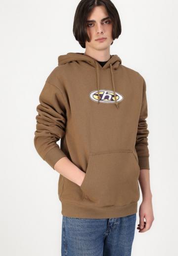 Пуловер с капюшоном