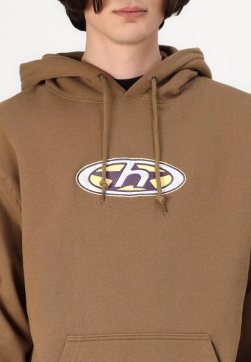 Пуловер с капюшоном