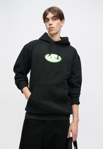 Пуловер с капюшоном