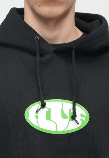 Пуловер с капюшоном