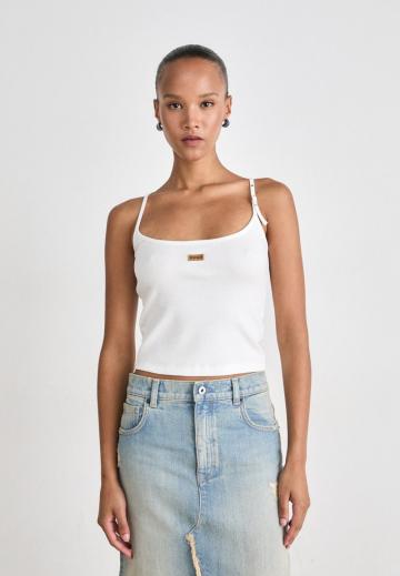 Топ на бретельках