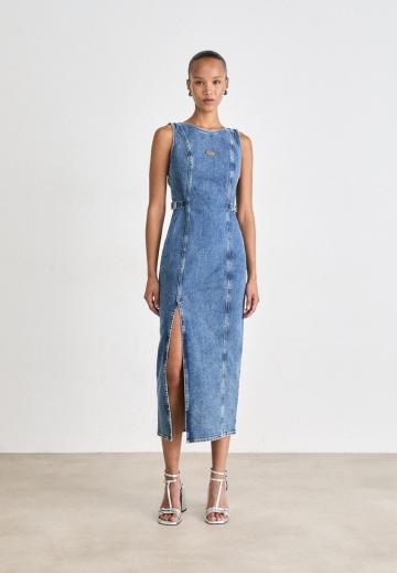 Джинсовое платье