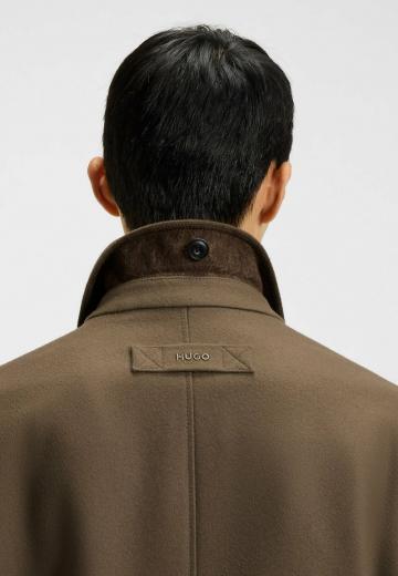 Шерстяное пальто