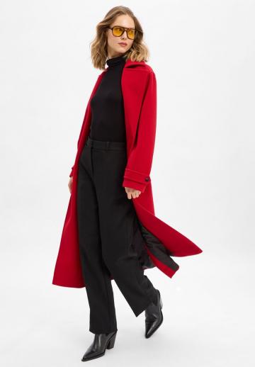 Шерстяное пальто