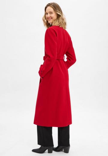 Шерстяное пальто