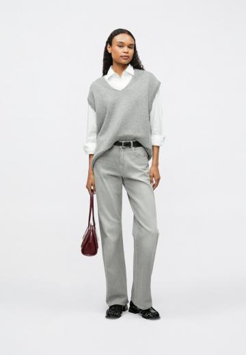 Пуловер с коротким рукавом