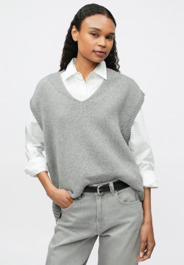 Пуловер с коротким рукавом